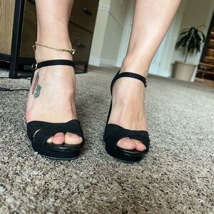 Elegant Black Women's Sandals